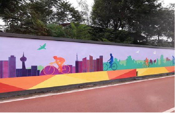 余姚墙体彩绘-围墙