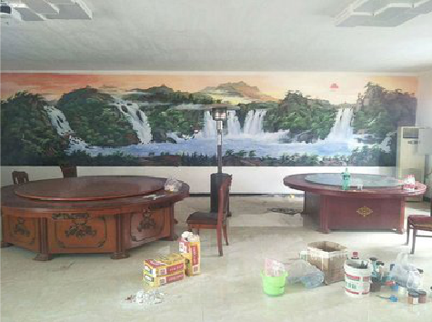 余姚墙绘-写实风景