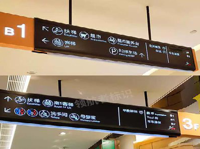 余姚如何通过商场标识牌引导客流分布？