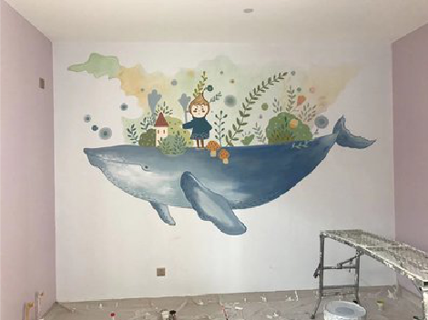 余姚手绘墙的特点及优势。